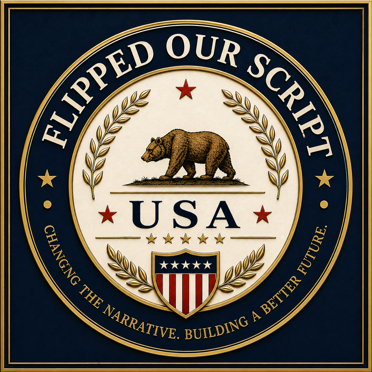 Flipped Our Script official seal